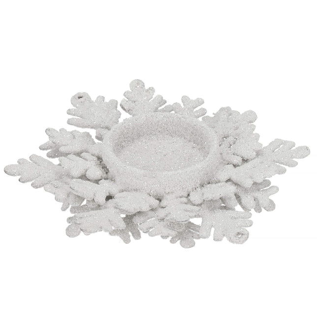 Kaarshouder| Lichtkaarshouder | Zilver | Glitter