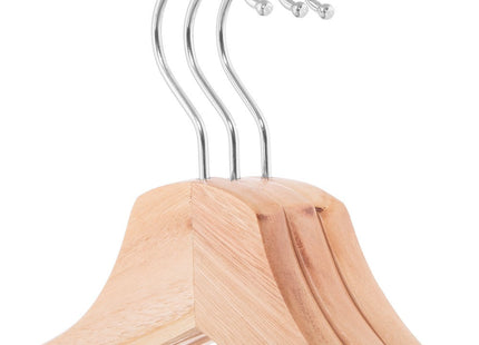 Kledinghangers | Kledinghanger | 3 Stuks | Naturel