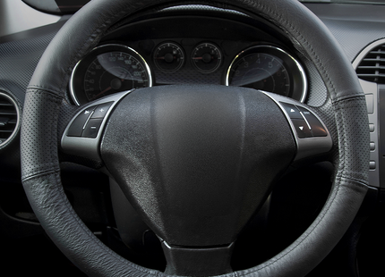 Carpassion Stuurhoes - Steering Cover - Leer - Ø 39-41 CM