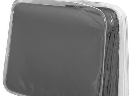 Schaduwdoek | Zonnezeil | Vierkant | 5 x 5 m | 90% Schaduw | Grafiet | 160 g/m²
