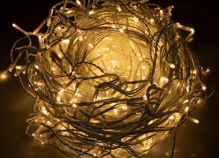 IJspegel Verlichting | 8 m + 2.5 m Snoer | 200 LED | Warm Wit | Koppelbaar