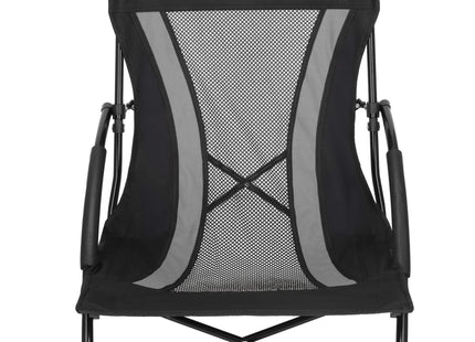 Campingstoel | Visstoel | Opvouwbaar | Zwart