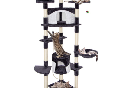 Krabpaal - 11 Etages - Voor Katten - Meubelbescherming - 203 cm
