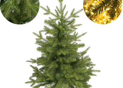 Kunstkerstboom | Natuurlijk Sparrenhout | 90 cm | Zonder Verlichting