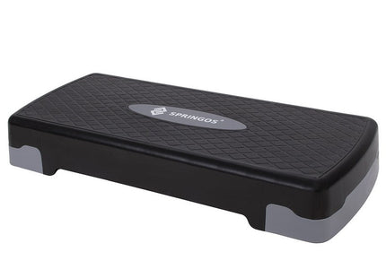 Aerobic Stepper | Verstelbaar | Zwart/Grijs/Rood