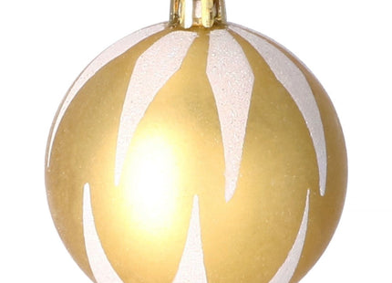 Kerstballen | 77 Stuks | Goud/Wit