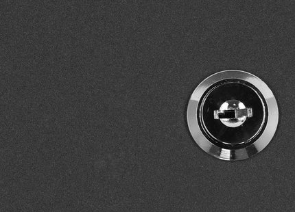 Sleutelkluis | Sleutelkast | Sleutelbox | 100 Haken | 30 x 24 x 7 cm | Zwart