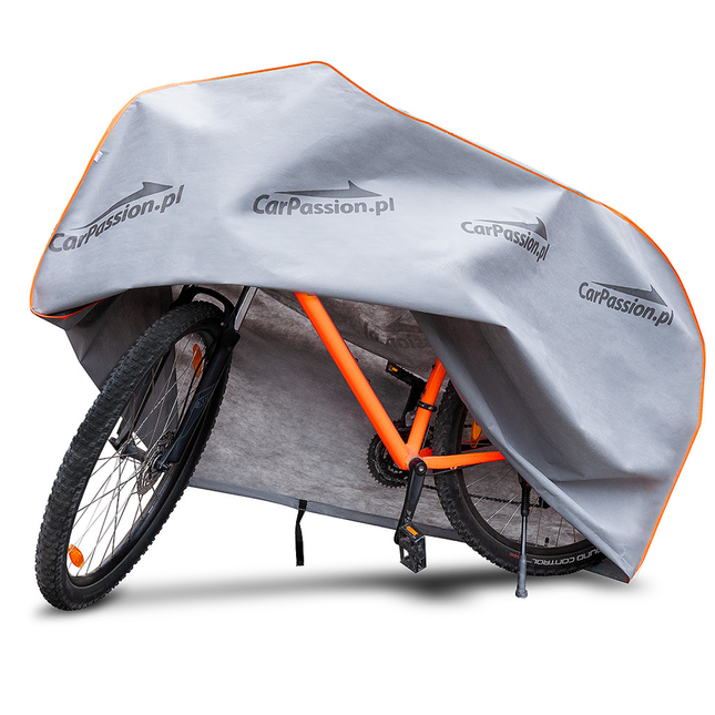 CarPassion Fietshoes - Beschermhoes - Waterdicht &amp; Vorstbestendig - Maat XXL - Grijs