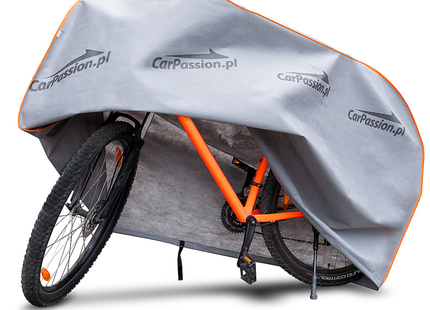 CarPassion Fietshoes - Beschermhoes - Waterdicht &amp; Vorstbestendig - Maat L - Grijs