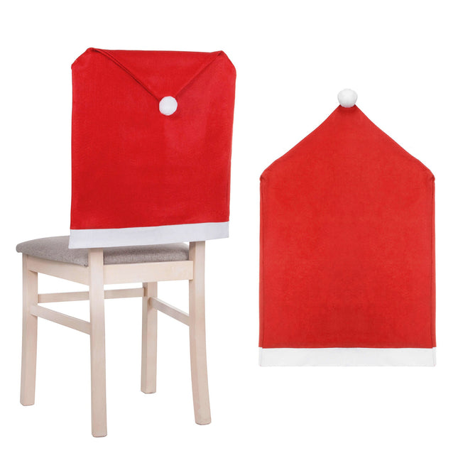 Stoelhoes Kerst | 1 Stuk | Rood/Wit