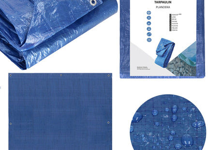 Afdekzeil | 2 x 2 m | 60 g/m2 | Blauw