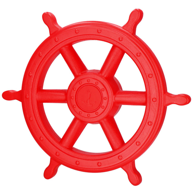 Kinderstuur - Speeltoestellen - Speelplaats - Rood