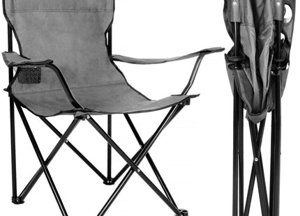 Campingstoel | Inclusief Draagtas | Grijs
