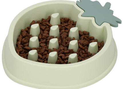 Likbak - Voerbak - Vertragen - Likmat - Speelgoed - Duurzaam - Wit