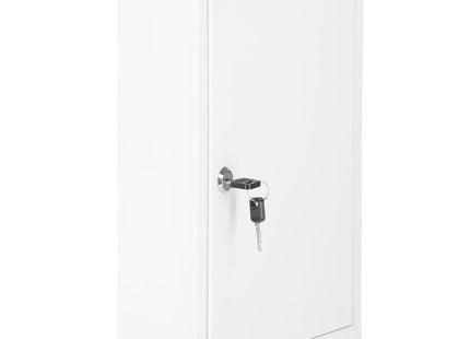 Sleutelkluis | Sleutelkast | Sleutelbox | 42 Haken | 35 x 27 x 8 cm | Wit