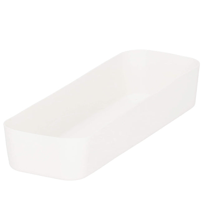 Opbergbak - Opberg Bakje - Lade Organizer Bak - Lade bak - Lade Indeling - Crème - 26x9cm
