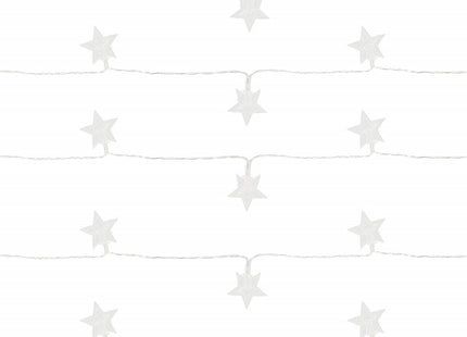 Kerstverlichting | Ster | Binnen & Buiten | 5 m Inclusief Snoer | Batterij  | 50 LED | Warm Wit