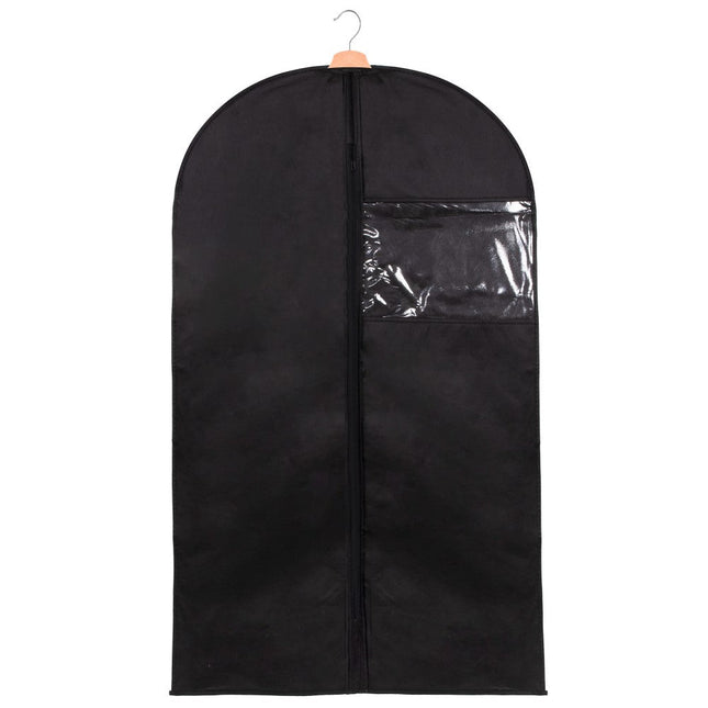 Kledinghoes | Opbergtas | Kledingzakken met rits | 100 cm | Zwart