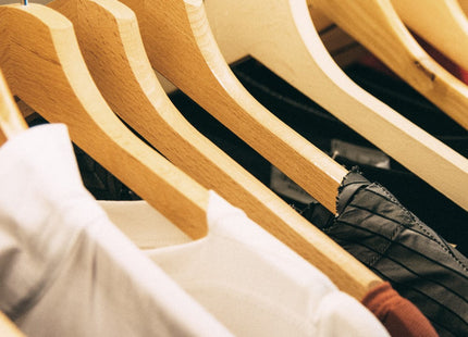 Kledinghangers | Kledinghanger | 3 Stuks | Naturel