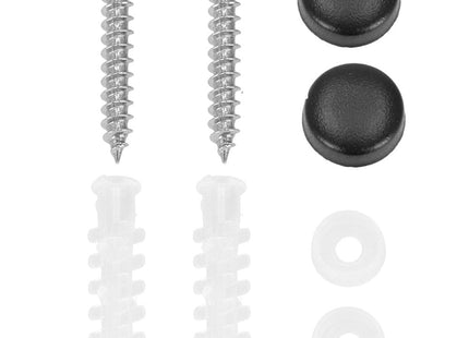 Keukenrolhouder | Hangend | 33,5 cm | Staal | Zwart