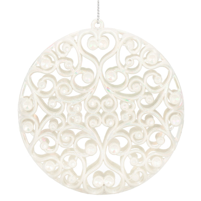 Kersthanger | Kerstversiering | Kerstdecoratie voor binnen | Rond | 9 cm