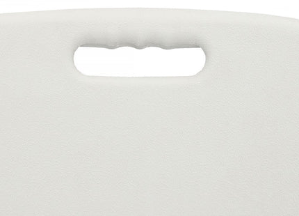 Campingstoel | Kampeerstoel | Vouwstoel | Klapstoel | Polyetheen | Wit