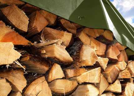 Afdekzeil | Dekzeil | Zeildoek | Waterdicht | PVC | 3 x 3 m | 120 g/m2 | Groen
