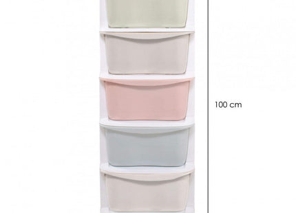 Ladekast | Ladesysteem | Ladekast | Ladeblok | Opbergkast | Met 5 Laden