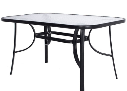 Tuinset | Tuinset 4 Persoons | Tuinsets | Tuintafel & Tuinstoelen | 4 Personen | Zwart