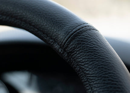 Carpassion Stuurhoes - Steering Cover - Leer - Ø 47-49 CM