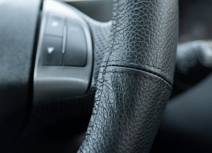 Carpassion Stuurhoes - Steering Cover - Leer - Ø 42-44 CM