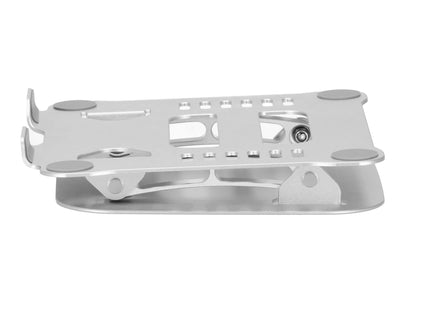 Laptopstandaard - Opvouwbaar - Standaard - Metaal - Zilver