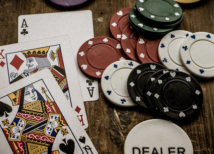 Pokerset - 200 Chips - Inclusief Opbergdoos - Poker