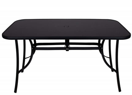 Tuinset | Tuinset 4 Persoons | Tuinsets | Tuintafel & Tuinstoelen | 4 Personen | Zwart