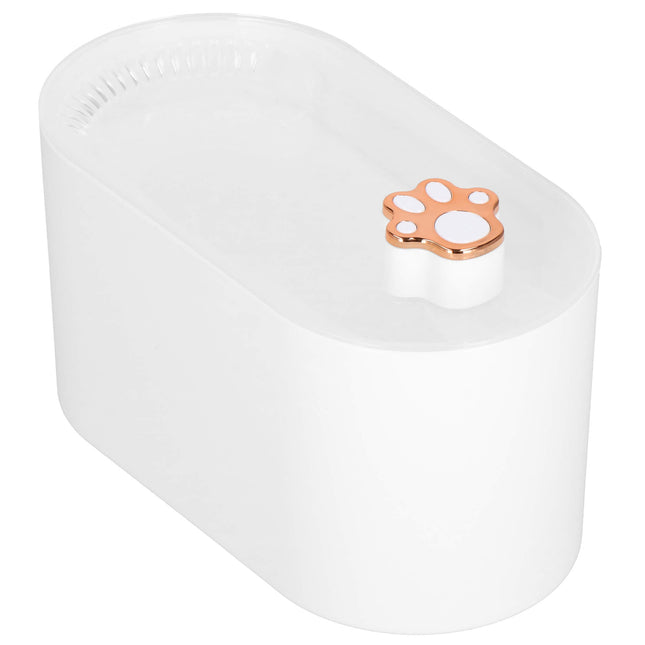 Drinkfontein - Drinkbak - Waterbak - Waterdispencer - Voor Dieren - Fontein - Wit -  3L