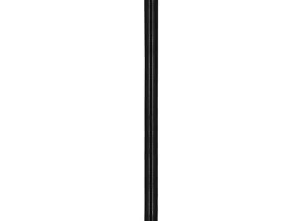 Toiletrolhouder | Metaal | Zwart | 52 cm