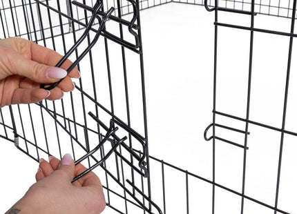 Hondenbench | Hondenren | 160 x 60 cm | Zwart