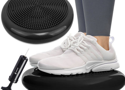 Balanskussen | Inclusief Pomp | Zwart Glans | 34 cm