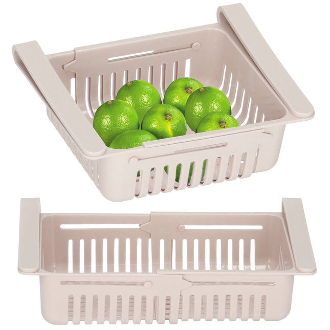 Koelkast Organizer - Inzetstuk - Multifunctioneel - Roze - Koelkast