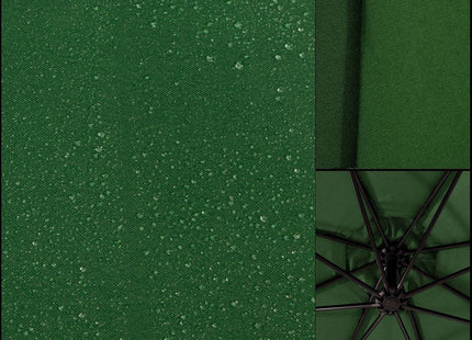Parasol | Parasols | Kantelbaar | Met ventilatie | Groen | Ø 400 CM