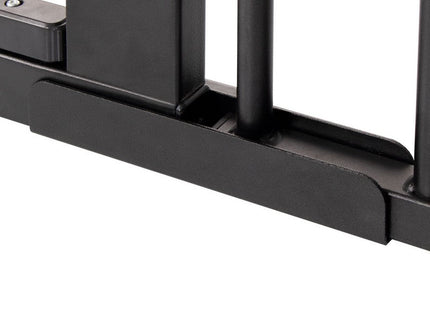 Traphekje | 90 - 96 cm | Traphek | Veiligheidshekje | Metaal | Zwart