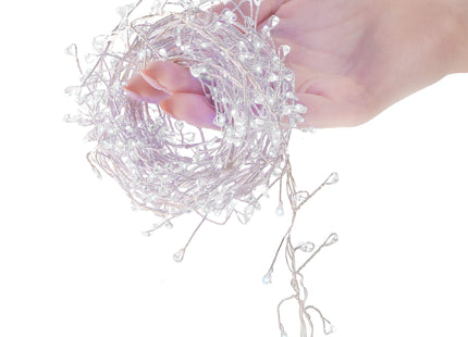 Draadverlichting Kerstboomverlichting - Ijspegels - 100 LED - 3 M - Koud Wit