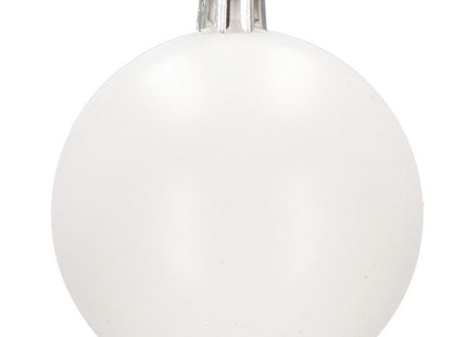 Kerstballen & Piek | 100 Stuks | Wit