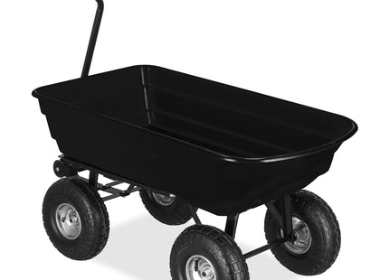 Tuinkar | 110x51x110 Cm | Kiepfunctie | Bolderkar | Kunststof | 250 Kg