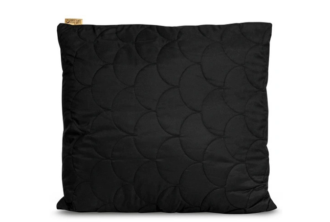 Kussen - 40 x 40 cm - Zwart- Hoofdkussen - Anti Allergie & Ademend - All Year kussen - Zomerkussen & Winterkussen