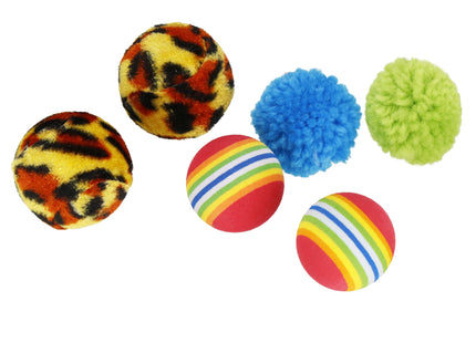 Kattenspeeltjes - 21 Stuks - Inclusief Tunnel - Speelgoed - Duurzaam