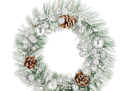 Kerstkrans | Kerst Decoratie | 24 cm