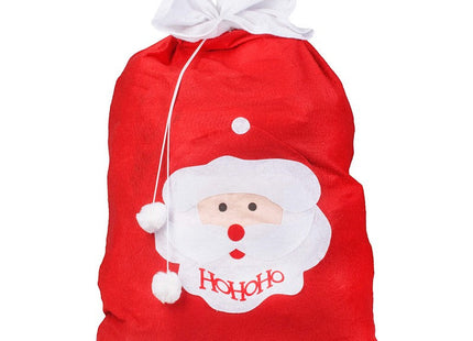 Kerstzak | Cadeautas | Rood/Wit