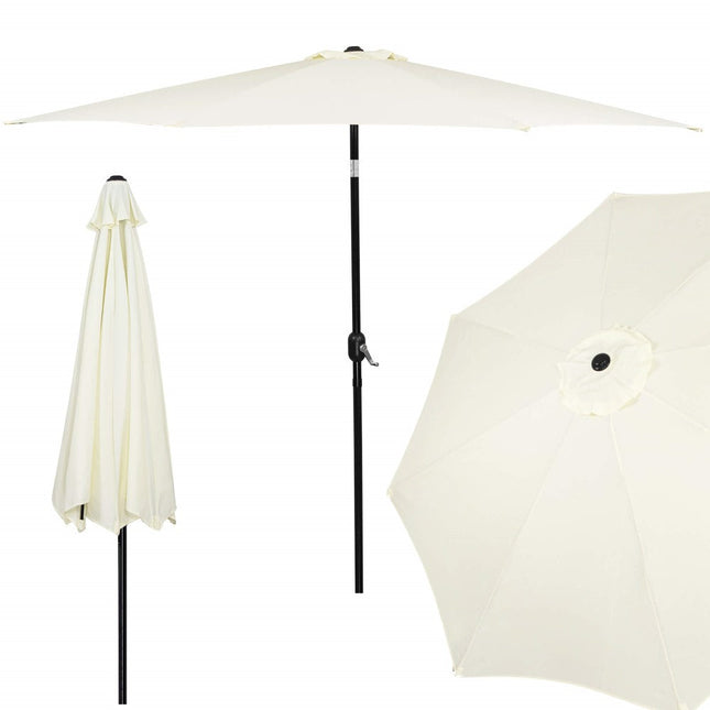 Parasol | Parasols | Kantelbaar | Met Ventilatie | Geeltint | 300 cm