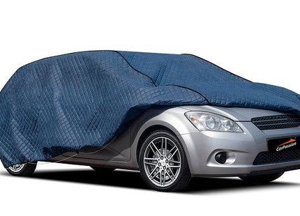 Pillow Autohoes - Beschermhoes - Waterdicht - Vorstbestendig - Maat M - 3 laags - Blauw - 380 Cm